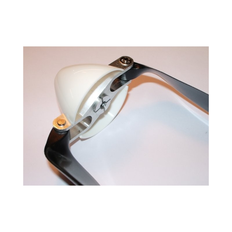 Cono - hélice plegable - Hélice plegable 11x8 con CONO Ø38 para EJE Ø4,0 - FLASH RC