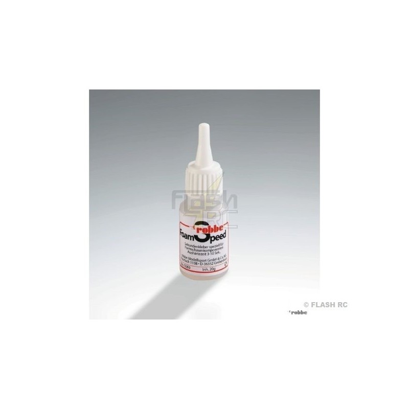 Ciano Depron/Stiro/Polistirene - Ciano Depron 20ml Robbe - FLASH RC