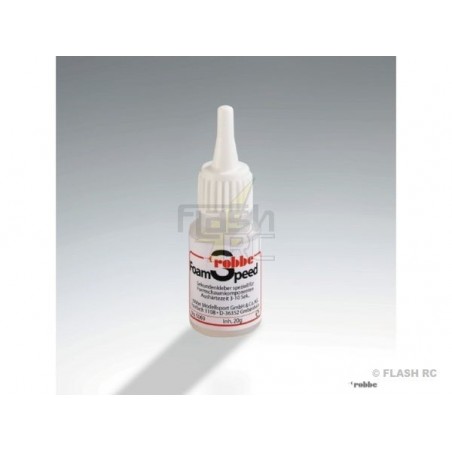 Ciano Depron/Stiro/Polistirene - Ciano Depron 20ml Robbe - FLASH RC