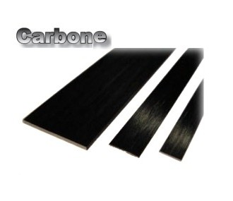 Otros - Carbono plano 3 x 0,5mm x 1000mm - FLASH RC