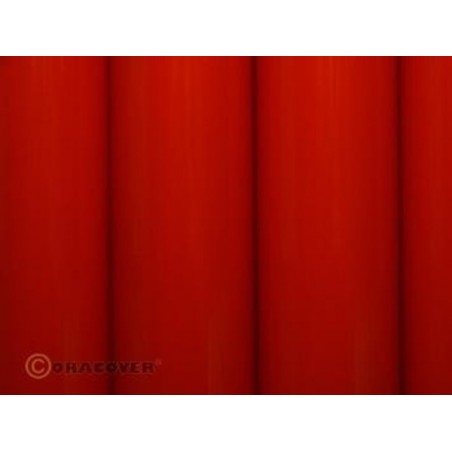 Schrumpfbare Bespannung - ORASTICK Scale leuchtend rot 2m - FLASH RC