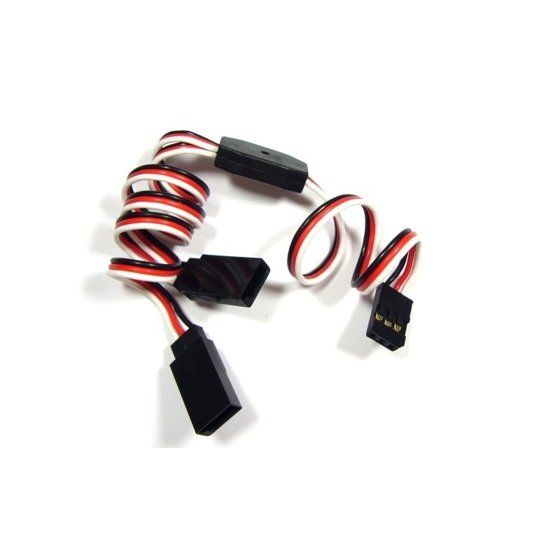Y-Kabel für Servos - Y-Kabel 25cm 0,25 mm² Futaba Muldental - FLASH RC