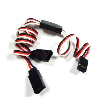 Cavi a Y per servi - Cavo a Y 25cm 0,25 mm² Futaba Muldental - FLASH RC