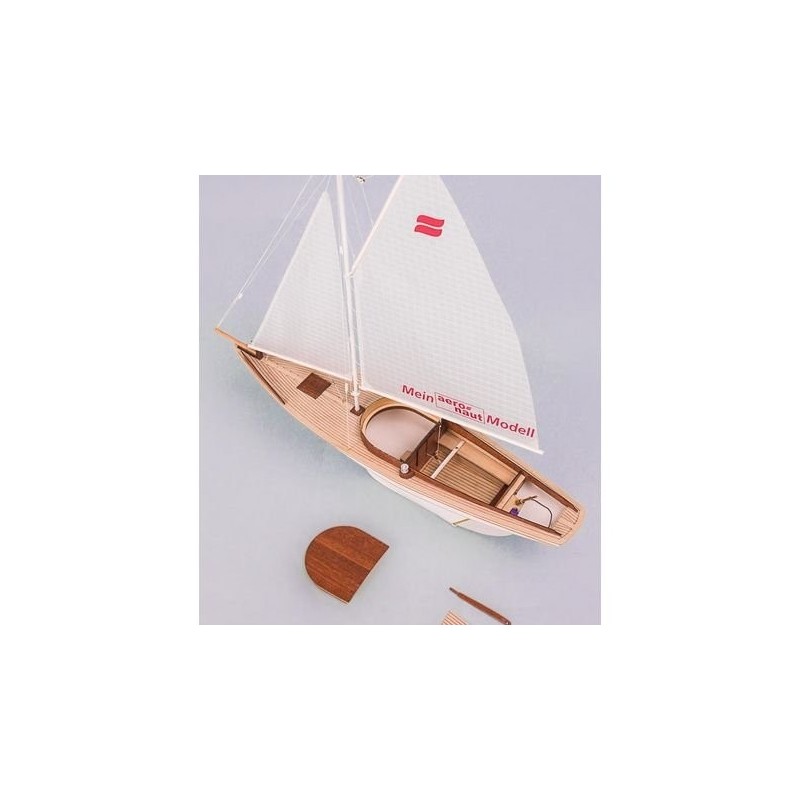 Veleros RC para construir - Kit Velero para construir Lili Aeronaut 56cm - FLASH RC