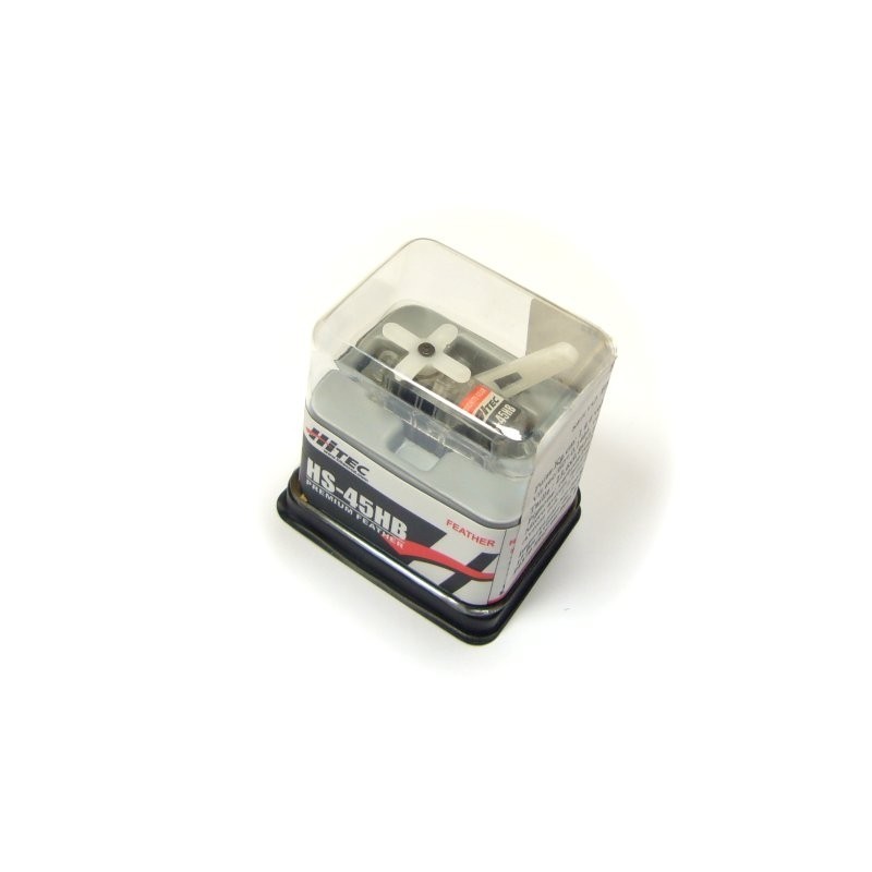 Servos - Hitec HS-45HB micro servo (8g, 1.2kg,cm, 0.12s/60°) - FLASH RC