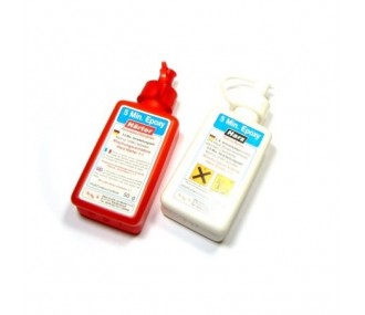 Epoxy Glue - Epoxy Glue 5min 2X100g R&G - FLASH RC