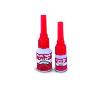 Cyano Elapor/Epp/Bois - Colle Cyano SuperGlue Moyenne 20g R&G - FLASH RC