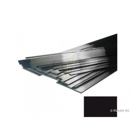DPP (résine epoxy) - Plat carbone DPP 6,0 x 0.8 x 1000 mm R&G - FLASH RC