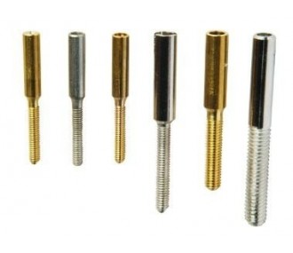 Pasadores de horquilla - EMBOUT DE CHAPE ø1mm M2 10pcs MPJET - FLASH RC