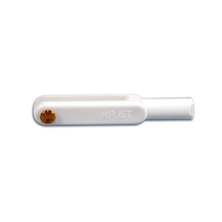 Nylon gerade - NYLONKAPPE M2 WEISS AXE metal Ø1,6mm (10 Stk.) - FLASH RC