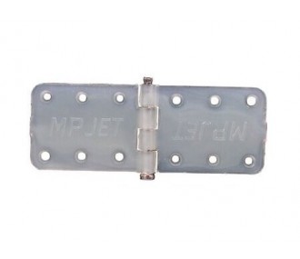Bisagras - Bisagras planas Mini (11x28mm) 12pcs MP Jet - FLASH RC