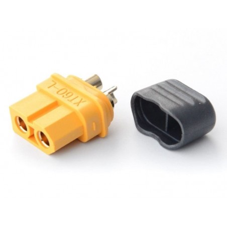 XT30/XT60/XT90-Stecker - XT60-Stecker weiblich mit Kappe (10 Stck.) - FLASH RC