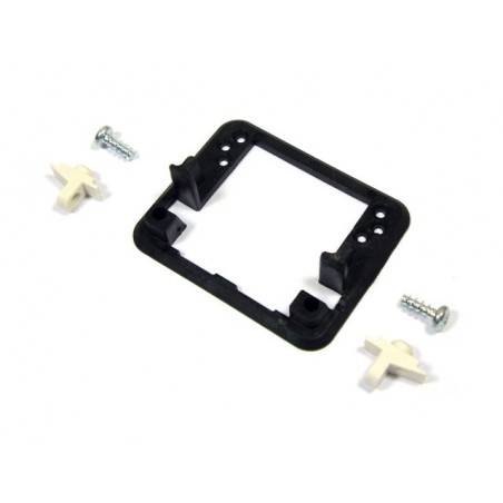 Soportes para Servo de Precisión - Soportes (1 par) Servo Tipo Hitec 13 (HS81, HS82, HS85, Polo MPX) - FLASH RC
