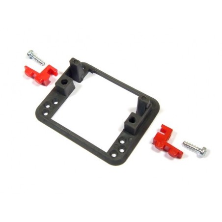 Soportes de Servo de Precisión - Soportes (1 par) Graupner Servo Tipo 13 (C341, C351, DS368, DS361, C3141) - FLASH RC