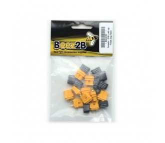 Presa XT30/XT60/XT90 - Presa XT60 con cappuccio (10 pezzi) - FLASH RC 2