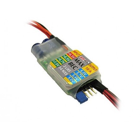 Ugello lineare - Ugello lineare 5A - 5/6V - Jeti MAX BEC - FLASH RC