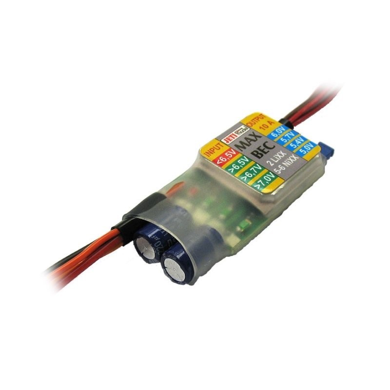 Ugello lineare - Ugello lineare 5A - 5/6V - Jeti MAX BEC - FLASH RC