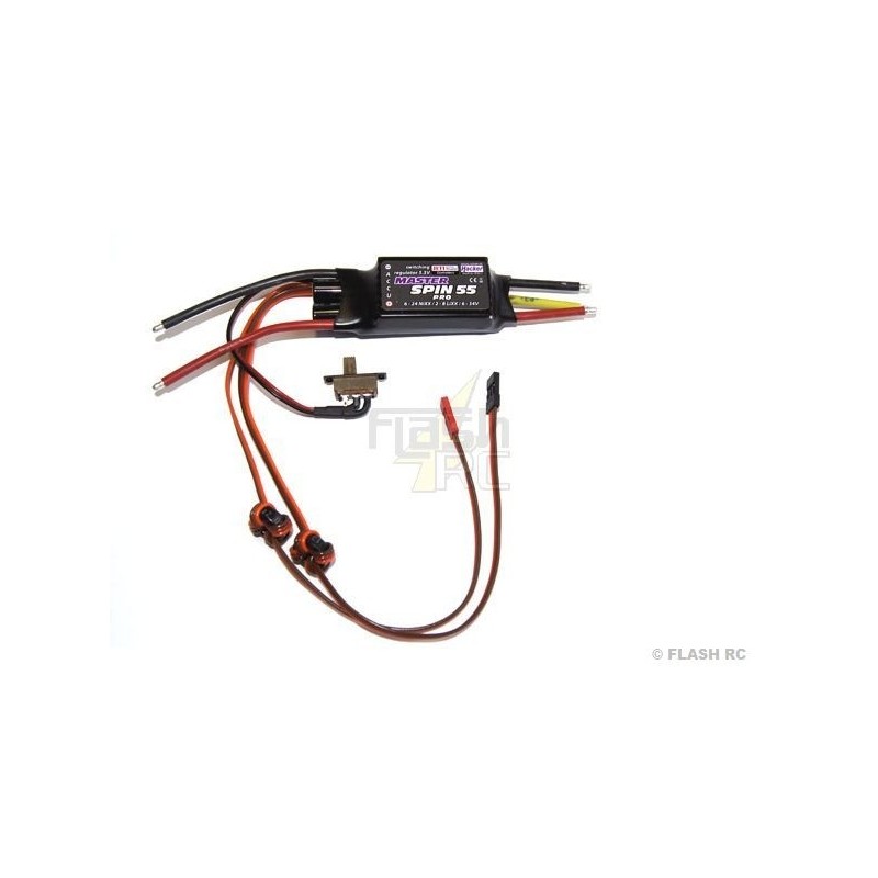 Brushless - Jeti MasterSPIN 55 PRO CONTROLLER - RC FLASH