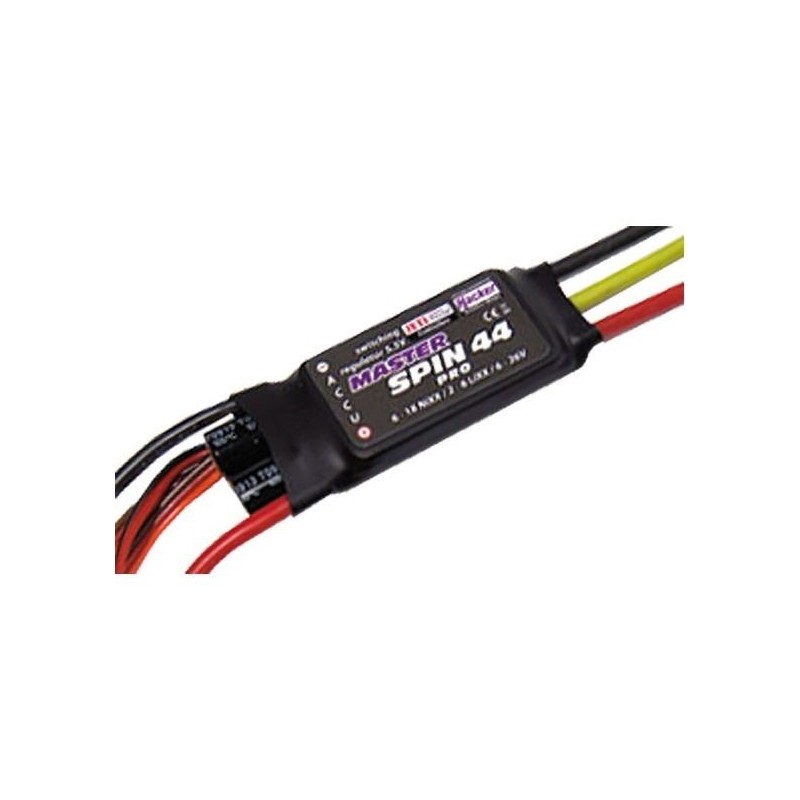 Senza spazzole - Jeti MasterSPIN 44 PRO CONTROLLER - RC FLASH