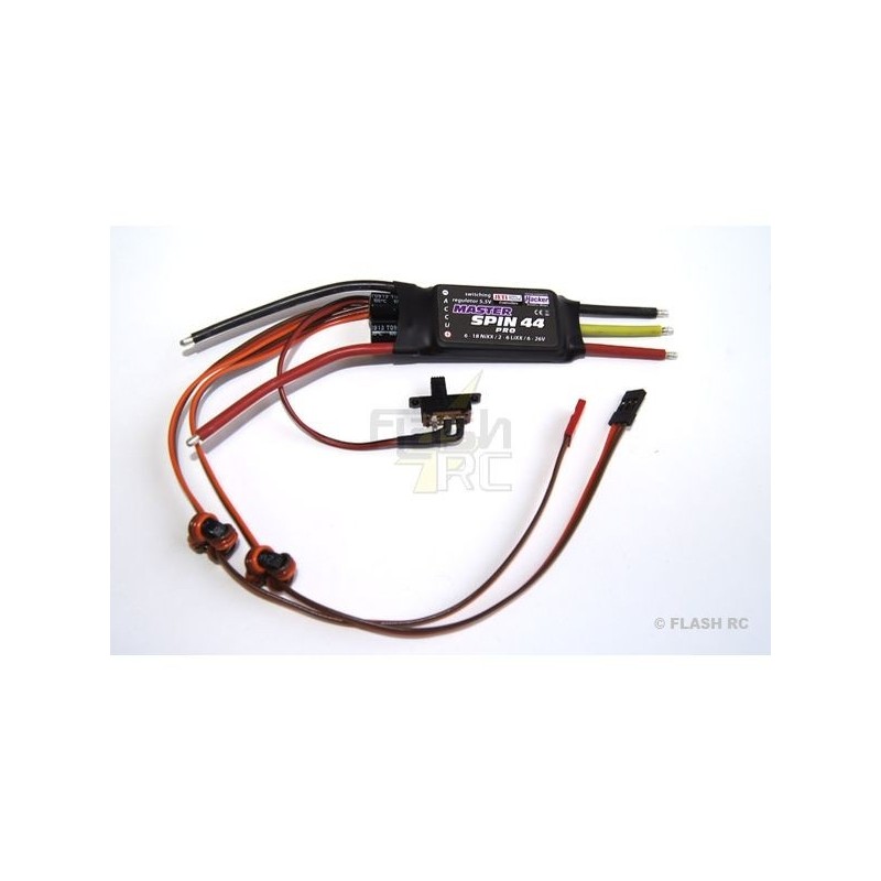 Brushless - CONTROLEUR Jeti MasterSPIN 44 PRO - FLASH RC