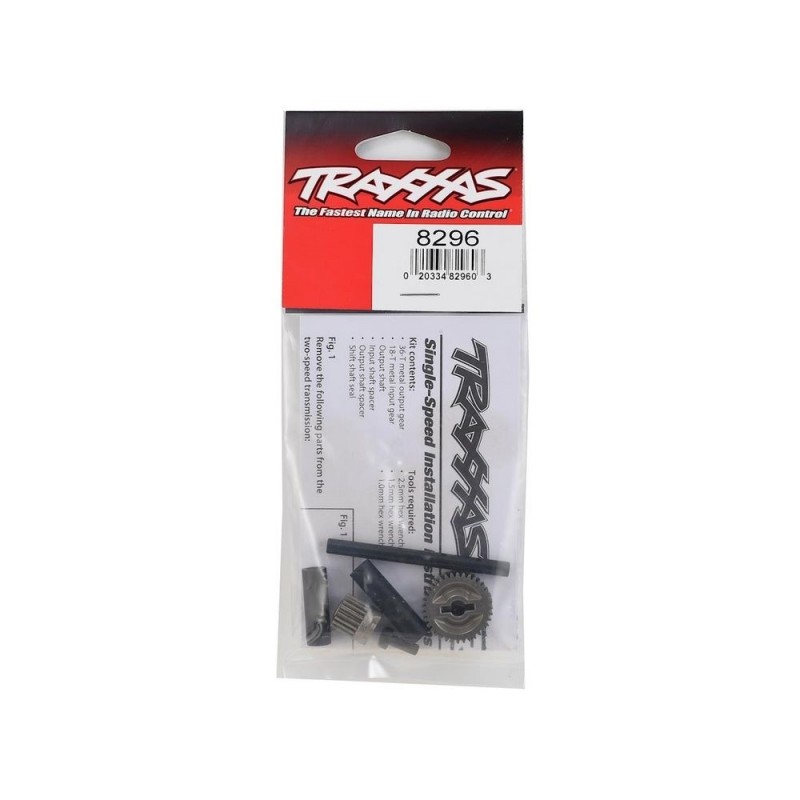 Traxxas TRX-4 pignons de transmission métal 1 vitesse - 8296 - FLASH RC