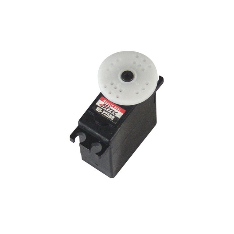 Servos - Mini-Servo Hitec HS-225BB (27g, 4.8kg.cm, 0.11s/60°) - FLASH RC