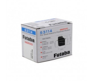 Servi - Futaba S3114 Micro Servo Analogico (7.9g, 1.5kg.cm, 0.09s/60°) - FLASH RC 2