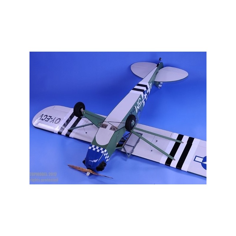 Aeromodelli RC - VQ modello Piper L-4 Grasshopper ARF circa 1,62m - FLASH RC