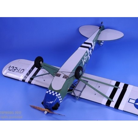 RC Model Aircraft - VQ model Piper L-4 Grasshopper ARF approx.1.62m - FLASH RC