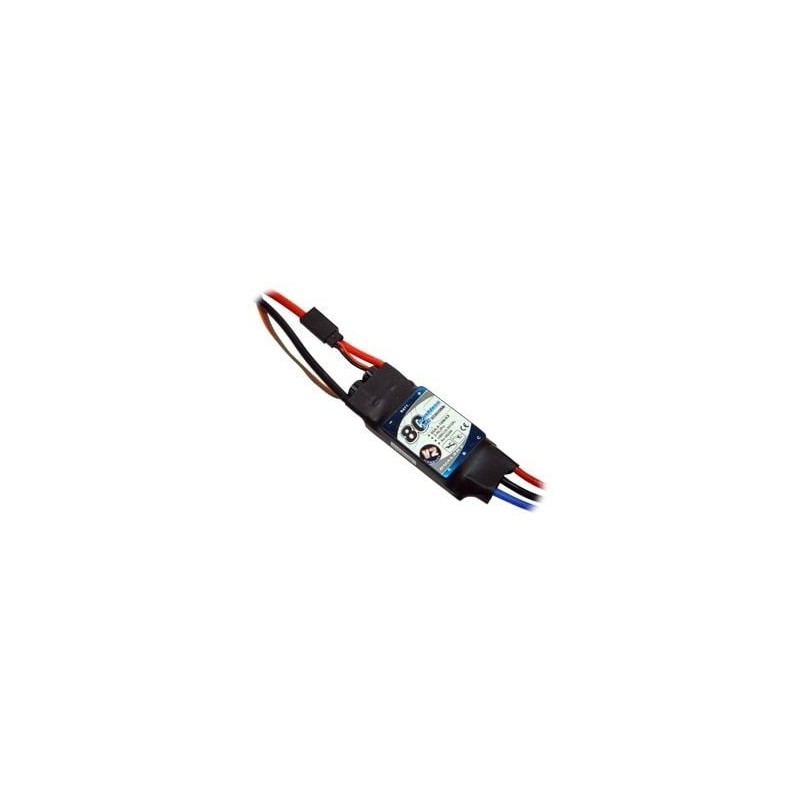 Brushless - Brushless Controller 80A V2 - XC8018BA Dualsky - FLASH RC