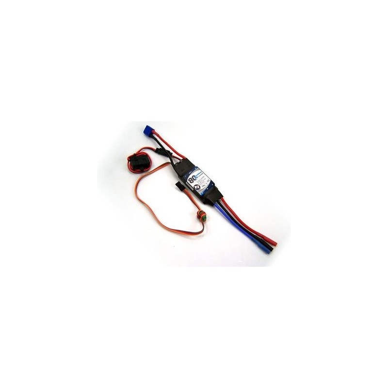 Brushless - Controleur Brushless 80A V2 - XC8018BA Dualsky - FLASH RC