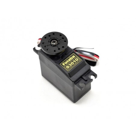 Servos - Futaba S3010 standard analog servo (41g, 6.5kg.cm, 0.16s/60°) - FLASH RC