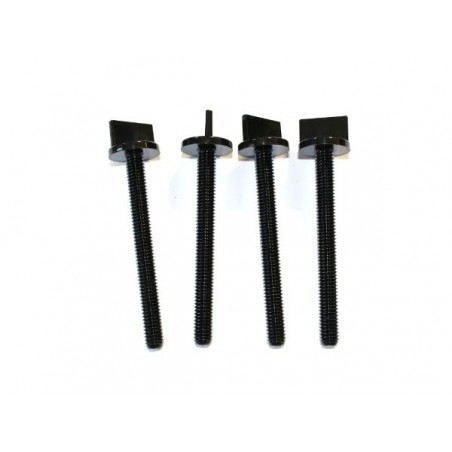 Viti in nylon - Viti alari in nylon M6x60mm MP JET (4 pz) - FLASH RC