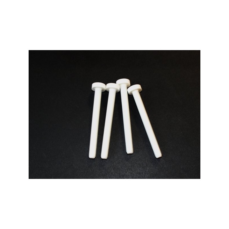 Nylon screw - Nylon screw M6x60mm MP JET (4 pcs) - FLASH RC