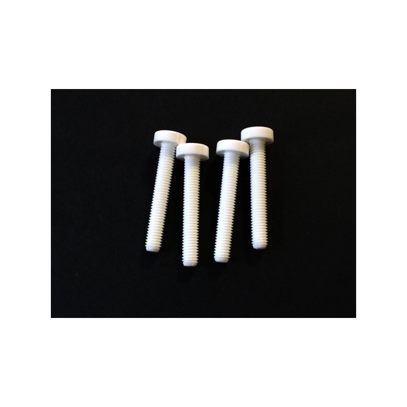 Nylon screw - Nylon screw M6x40mm MP JET (4 pcs) - FLASH RC