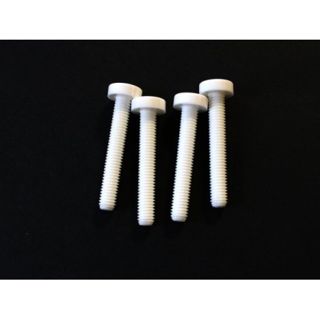Nylon screw - Nylon screw M6x40mm MP JET (4 pcs) - FLASH RC