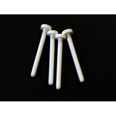 Nylon screw - Nylon screw M5x50mm MP JET (4 pcs) - FLASH RC