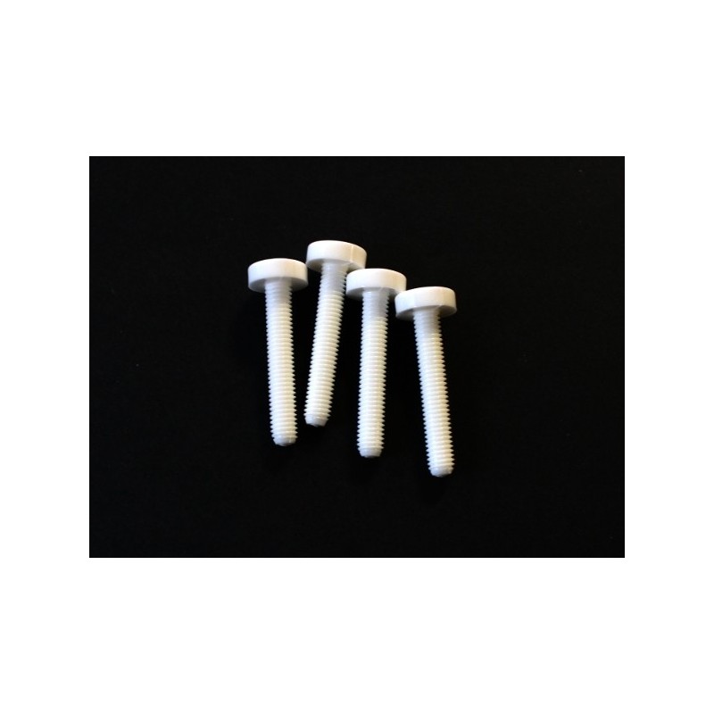 Tornillos de nylon - Tornillo de nylon M5x30mm MP JET (4 uds) - FLASH RC