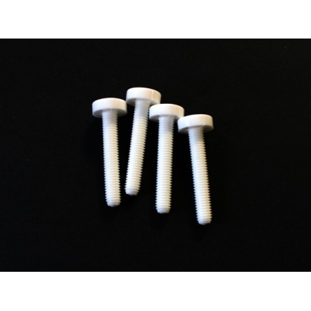 Tornillos de nylon - Tornillo de nylon M5x30mm MP JET (4 uds) - FLASH RC