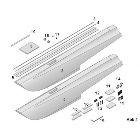Floats - Minimag/Gemini/Funlan Multiplex floats - FLASH RC