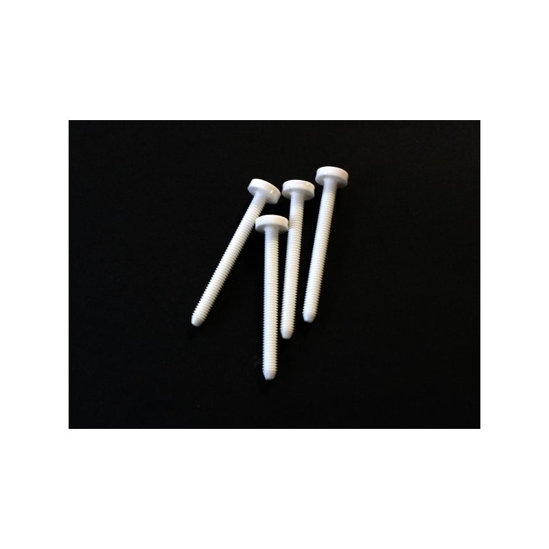 Nylon screw - Nylon screw M4x40mm MP JET (4 pcs) - FLASH RC