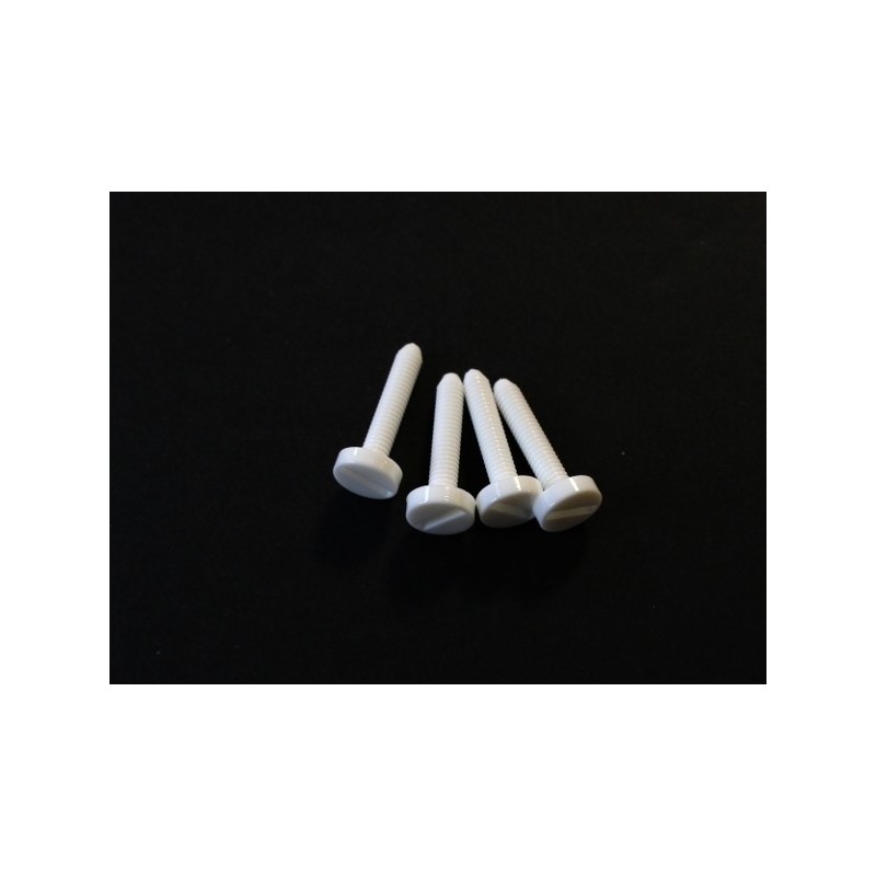 Viti in nylon - Vite in nylon M4x20mm MP JET (4 pz) - FLASH RC