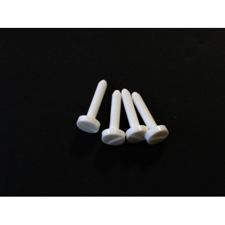 Nylon screw - Nylon screw M4x20mm MP JET (4 pcs) - FLASH RC