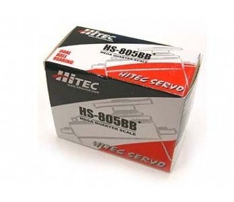 Servos - Hitec HS-805BB 'big size' servo (152g, 24.7kg.cm, 0.14s/60°) - FLASH RC 2
