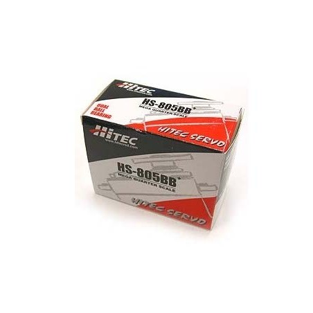 Servos - 'big size' Servo Hitec HS-805BB (152g, 24.7kg.cm, 0.14s/60°) - FLASH RC