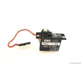 Servos - Pico-Servo GWS PICO+F BB - JR-Anschluss (6.2g, 1.05kg.cm, 0.16s/60°) - FLASH RC