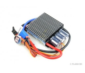 Brushless - Brushless Controller 100A V2 - XC10036HV Dualsky - FLASH RC