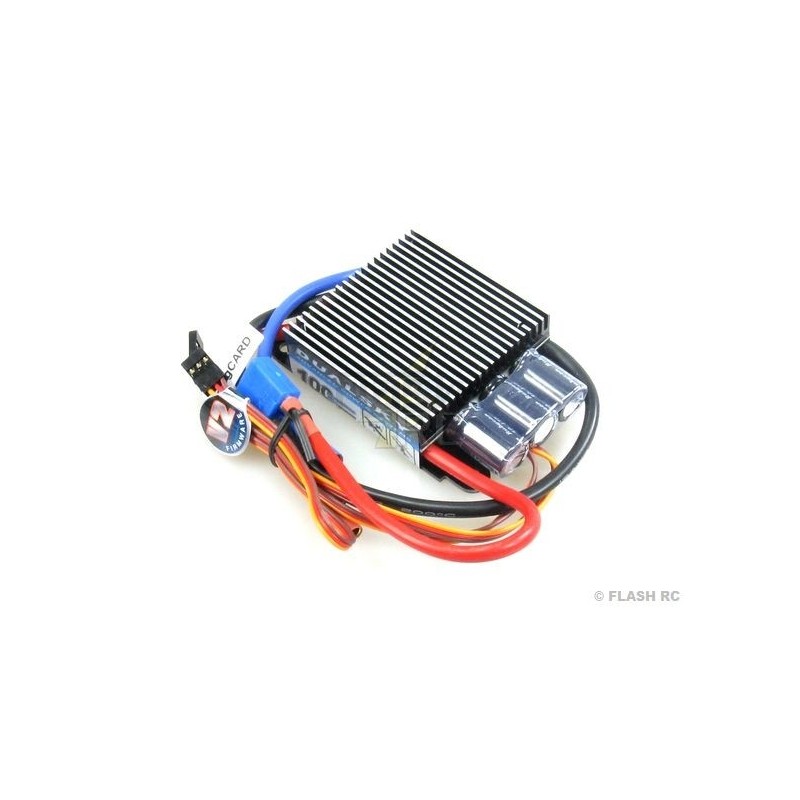 Brushless - 100A V2 Brushless Controller - XC10036HV Dualsky - FLASH RC