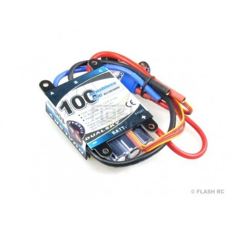 Brushless - 100A V2 Brushless Controller - XC10036HV Dualsky - FLASH RC