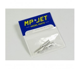 Gabelkopf - Gabelkopf für Carbonrohr Ø5mm/M3 2pcs Mp Jet - FLASH RC